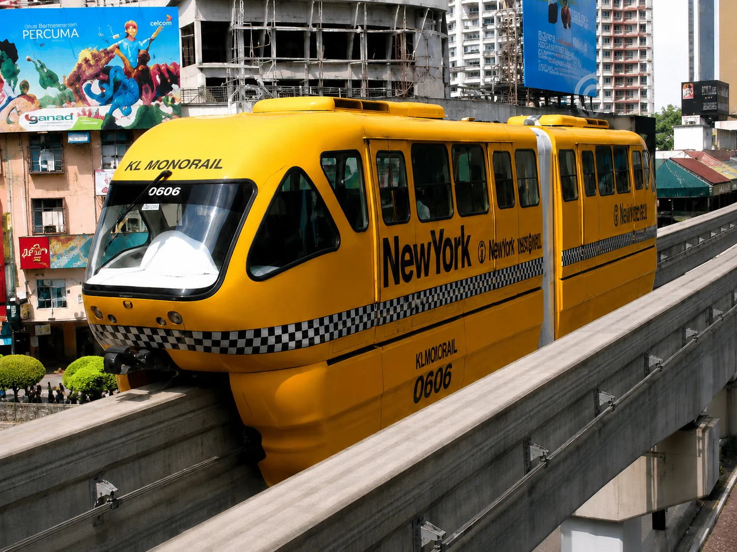 2003 KL Monorail 2-Car Train rail engineering milestone